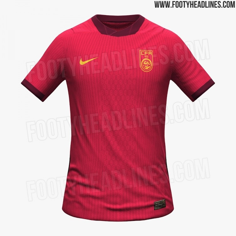 星空体育app下载-经典配色！国足2026新版球衣谍照：主场红客场黄，预计3月发布